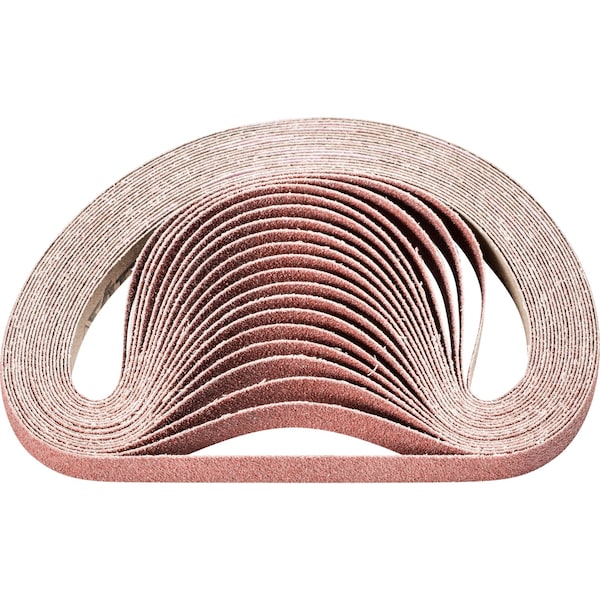 Pferd Coated Belt, Al/Oxd, 1/2"x18", 60 Grit, 1/2" W, 18" L, Coated, Aluminum Oxide, 60 Grit 49035 - main